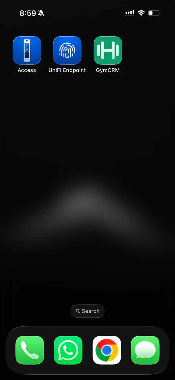 El ícono de la app en la pantalla de inicio del iPhone
