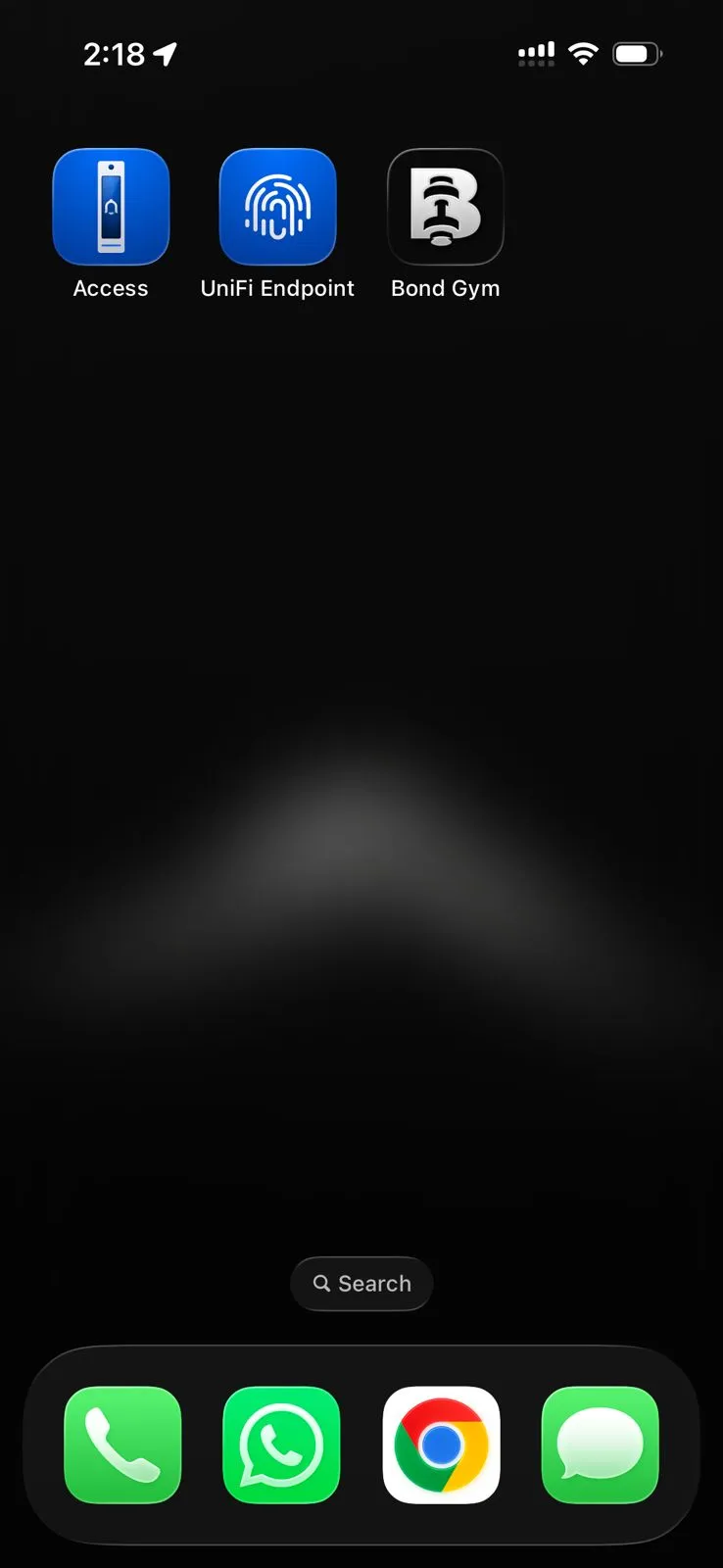 El ícono de la app en la pantalla de inicio del iPhone